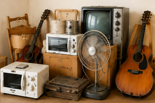 家電や家具などのさまざまな不用品